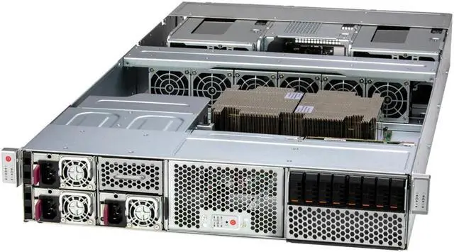 Main image of Supermicro ARS-221GL-NR-OTO-33 NVIDIA Grace Superchip system, NVIDIA Dual 72-core CPUs on a Grace™ CPU Superchip, 3.84TB E1.S EDSFF SSD, 960 GB M.2 SSD, 2x NVIDIA L40S 48GB.