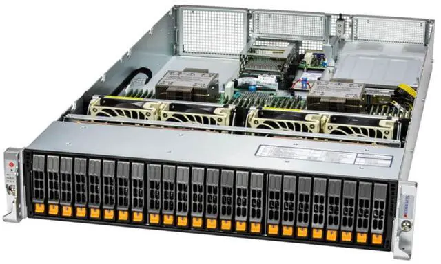 Main image of Supermicro  221H-TN24R-G1-OTO-12 Server System, Intel® Xeon® Gold 6548Y+ Processor, 512GB DDR5 Memory, 15.2TB SSD.