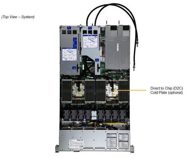 Alt view image 4 of 7 - Supermicro 1U Hyper SuperServer (SYS-121H-TNR-02-G1)