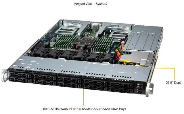 Main image of Supermicro 1U Gold Series CloudDC Server (SYS-111C-NR-G1)