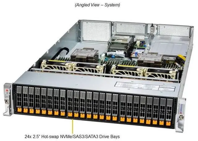 Main image of Supermicro 2U Gold Series Hyper Server (SYS-221H-TN24R-G1)