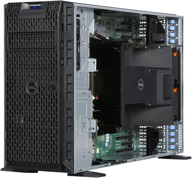 Alt view image 7 of 9 - DELL PowerEdge T620 Tower Server System Intel Xeon E5-2620 2GHz 6C/12T 8GB (2x4GB) DDR3 2 x 300GB 10K RPM SAS 469-3778