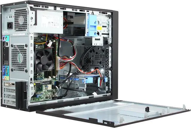 Alt view image 5 of 9 - DELL Precision T1650 Mini-tower Workstation Intel Xeon E3-1240V2 3.4GHz 4C/8T 8GB DDR3 1TB 7200 RPM 3.5" SATA 6Gb/s Windows 7 Pro 64-bit 469-3188