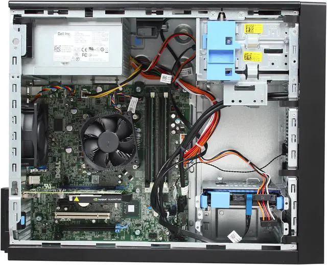 Alt view image 6 of 9 - DELL Precision T1650 Mini-tower Workstation Intel Xeon E3-1220V2 3.1GHz 4C/4T 4GB DDR3 500GB 7200 RPM 3.5" SATA 6Gb/s Windows 7 Pro 64-bit 469-3189