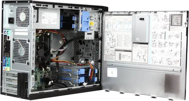 Alt view image 6 of 9 - Dell PowerEdge T20 Mini-tower Server System Intel Xeon E3-1225, 4GB Memory, 1TB HDD