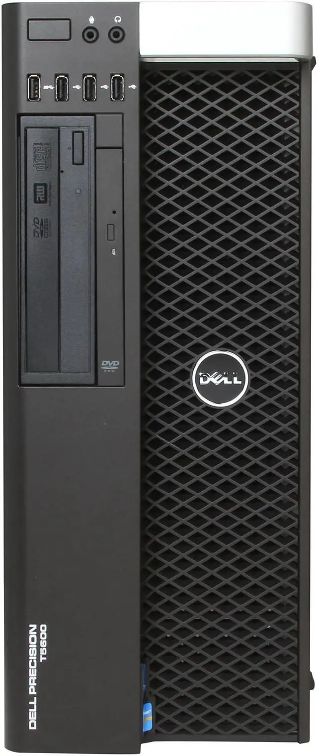 Alt view image 2 of 10 - DELL Tower Precision Fixed Workstation Intel Xeon 4GB DDR3 SDRAM - ECC Windows 7 Pro 64-bit 469-4335