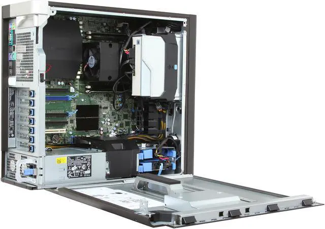 Alt view image 5 of 10 - DELL Tower Precision Fixed Workstation Intel Xeon 4GB DDR3 SDRAM - ECC Windows 7 Pro 64-bit 469-4335