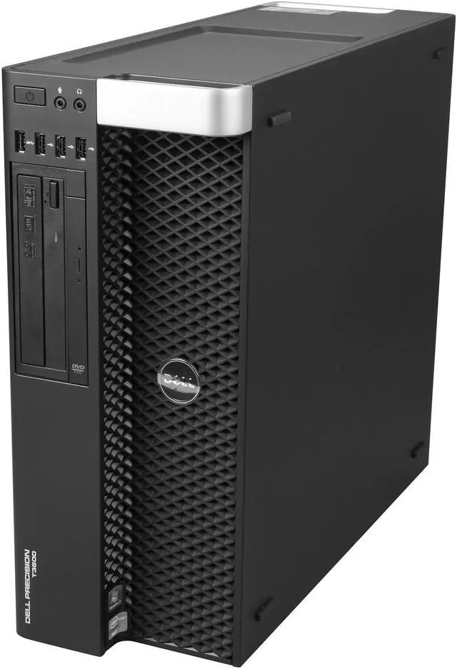 Alt view image 3 of 9 - DELL Precision Mini-tower Server Workingstation Intel Xeon E5-1620 3.6GHz 4GB DDR3 1600 500GB 7200RPM Windows 7 Professional 64-bit T3600 (469-4333)