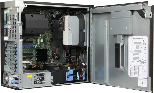 Alt view image 5 of 9 - DELL Precision Mini-tower Server Workingstation Intel Xeon E5-1620 3.6GHz 4GB DDR3 1600 500GB 7200RPM Windows 7 Professional 64-bit T3600 (469-4333)