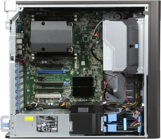 Alt view image 6 of 9 - DELL Precision Mini-tower Server Workingstation Intel Xeon E5-1620 3.6GHz 4GB DDR3 1600 500GB 7200RPM Windows 7 Professional 64-bit T3600 (469-4333)