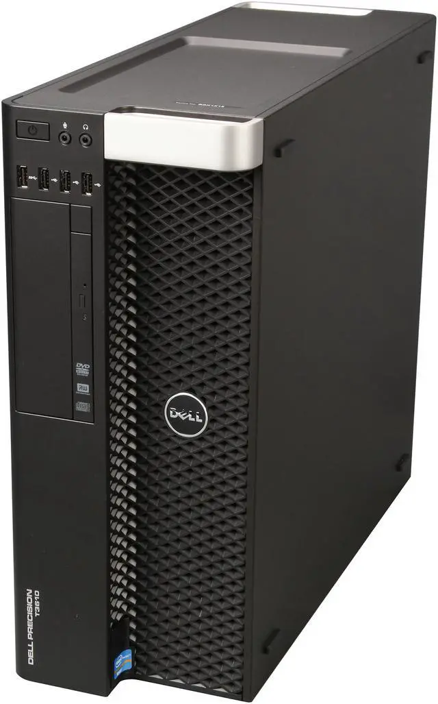 Alt view image 3 of 9 - DELL Precision Mini-tower Server Workingstation Intel Xeon E5-1620 V2 3.7GHz 8GB DDR3 1600 500GB 7200RPM Windows 7 Professional 64-bit T3610 (462-3475)