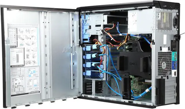 Alt view image 5 of 9 - Dell PowerEdge T110 II Tower Server - 1 x Intel Xeon E3-1230V2 3.30 GHz