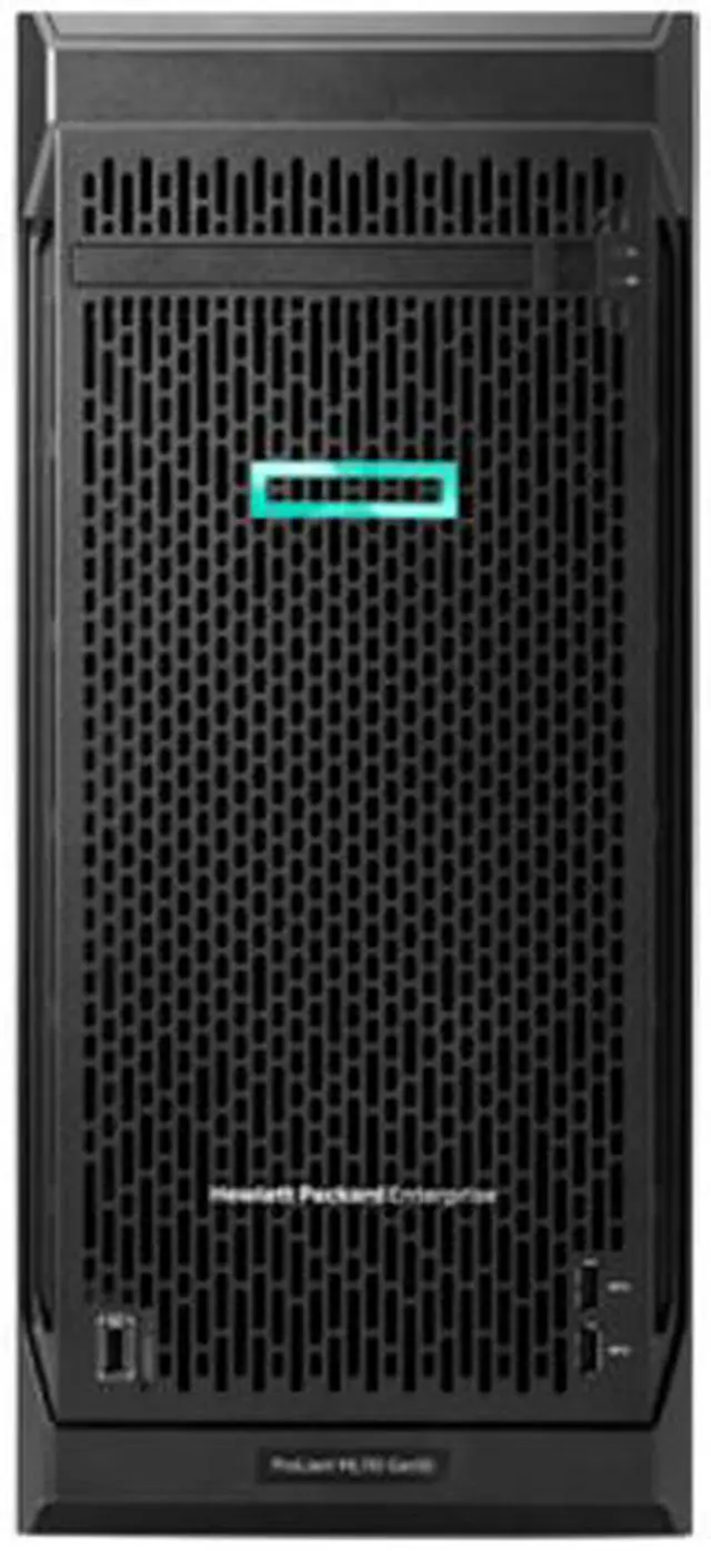 Alt view image 2 of 4 - HPE ProLiant ML110 G10 Tower 4LFF Hot Plug 550W PS Perf Server Intel Xeon Scalable 16GB DDR4 2666 P03686-S01