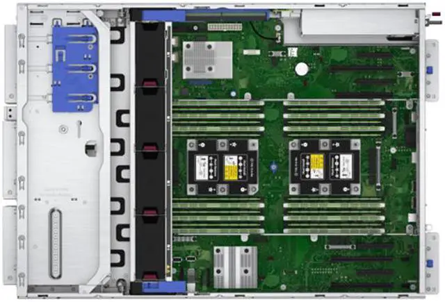 Alt view image 4 of 5 - HPE ProLiant ML350 G10 Rack 2 x 800W FS RPS Performance Rack Server Intel Xeon Scalable 32GB (2 x 16 GB) DDR4 877622-001