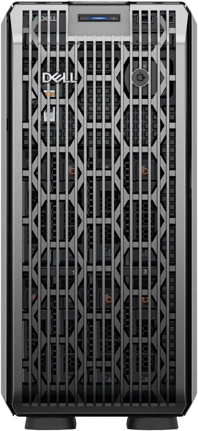 Alt view image 4 of 4 - Dell EMC PowerEdge T350 4.5U Tower Server - 1 x Intel Xeon E-2334 3.40 GHz - 8 GB RAM - 480 GB SSD - Serial ATA, Serial Attached SCSI (SAS) Controller