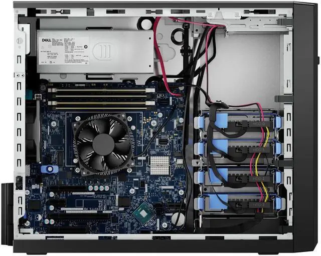 Alt view image 3 of 3 - Dell PowerEdge T150 MT Server - Intel Xeon E-2314 (2.8 GHz) - 8GB DDR4 - 480GB SSD - Matrox G200  F11T0