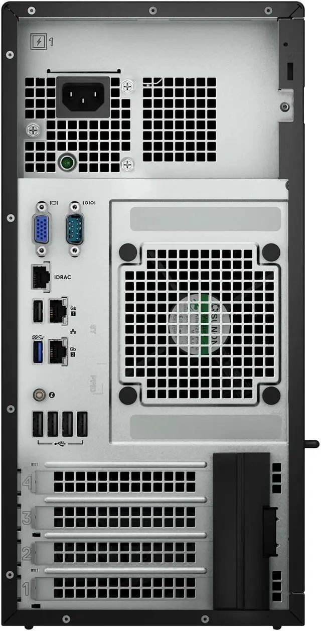 Alt view image 2 of 3 - Dell PowerEdge T150 MT Server - Intel Xeon E-2314 (2.8 GHz) - 8GB DDR4 - 480GB SSD - Matrox G200  F11T0
