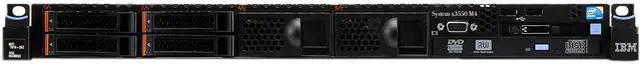 Main image of IBM x3550 M4 Rack Server System Intel Xeon E5-2620V2 2.1GHz 6C/12T 8GB DDR3 No Hard Drive 7914EHU
