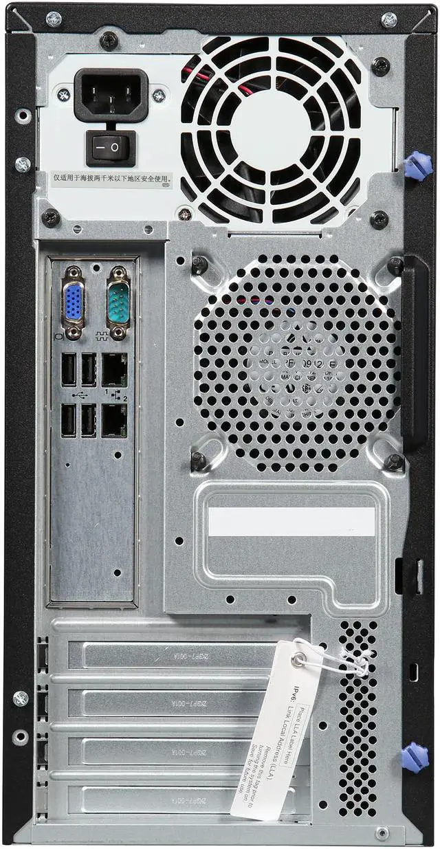 Alt view image 8 of 9 - Lenovo System x3100 M5 5457ECU 4U Intel Xeon E3-1220 v3 3.10 GHz 8GB RAM 1TB HDD Mini-tower Server