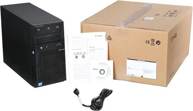Alt view image 9 of 9 - Lenovo System x3100 M5 5457ECU 4U Intel Xeon E3-1220 v3 3.10 GHz 8GB RAM 1TB HDD Mini-tower Server