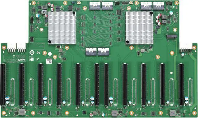 Alt view image 4 of 5 - Tyan 4U H100 GPU Server System, Dual Intel Xeon Platinum 8380 Processor, 40-Core/ 80 Threads, 256GB DDR4 Memory, 8 x NVIDIA H100 80GB Deep Learning PCie GPU.