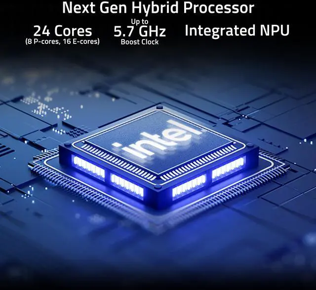 Alt view image 4 of 8 - GIGABYTE AI TOP 100 Z890 Desktop PC, Intel Core Ultra 9 285K, GIGABYTE RTX 5090, 128GB DDR5, 2TB + 320GB SSD, Windows 11 Pro, Black