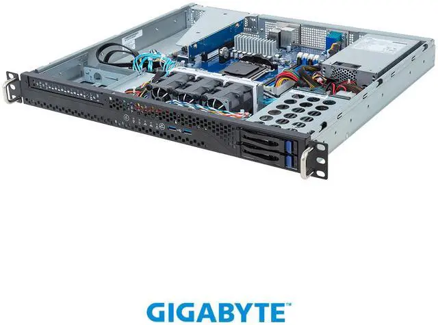 Alt view image 2 of 5 - GIGABYTE R113-C10-AC02-L1002 1U EPYC 4005/4004 UP 4-bay SATA 400W