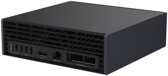 Alt view image 6 of 12 - GIGABYTE AI TOP ATOM Personal AI Supercomputer, Arm Cortex-X925 + Cortex A725, NVIDIA® Blackwell Architecture, DGX Spark, 64GB LPDDR5X, 2TB PCIe 4.0 NVMe SSD, NVIDIA DGX™ OS, Black