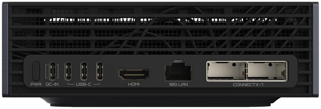 Alt view image 8 of 12 - GIGABYTE AI TOP ATOM Personal AI Supercomputer, Arm Cortex-X925 + Cortex A725, NVIDIA® Blackwell Architecture, DGX Spark, 64GB LPDDR5X, 2TB PCIe 4.0 NVMe SSD, NVIDIA DGX™ OS, Black