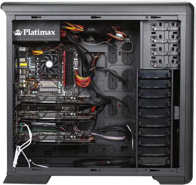 Alt view image 6 of 11 - Avatar GPU Tower System AMD Sempron 145 2.8 GHz 4GB DDR3 500GB 7200RPM Windows 8.1 64-bit