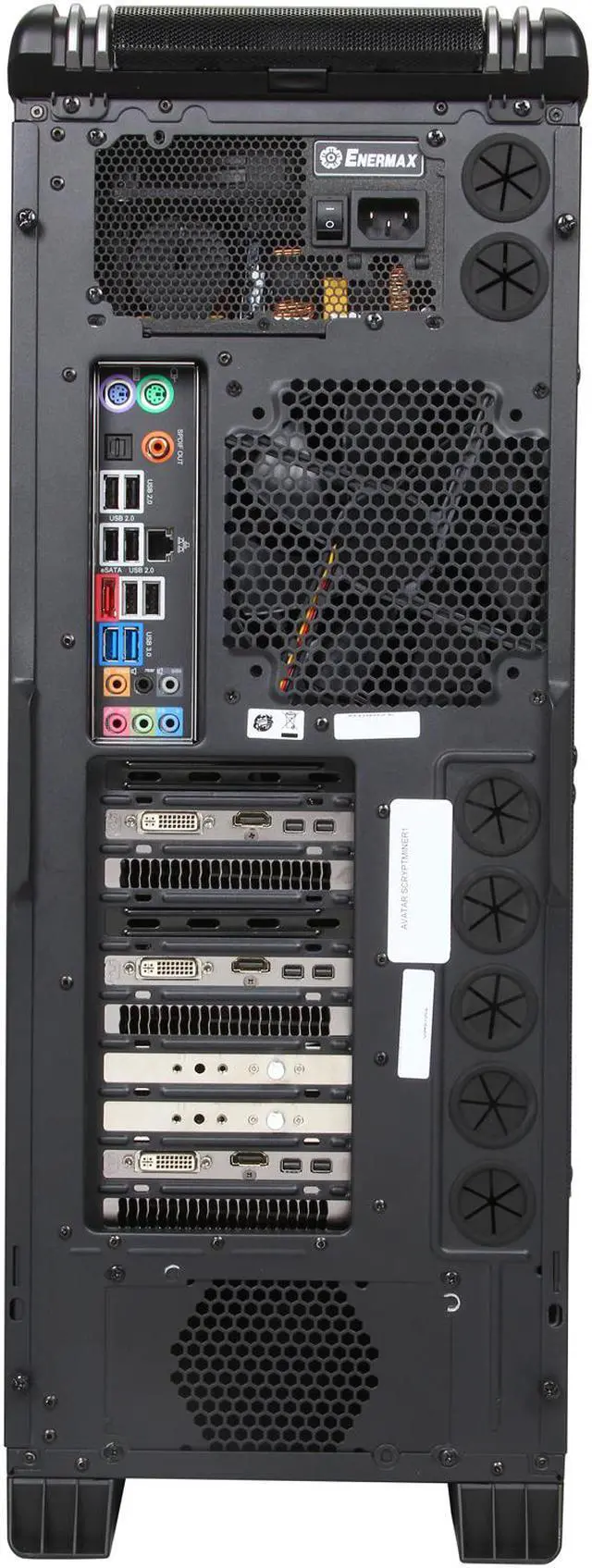 Alt view image 10 of 11 - Avatar GPU Tower System AMD Sempron 145 2.8 GHz 4GB DDR3 500GB 7200RPM Windows 8.1 64-bit