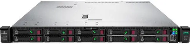 Main image of HPE ProLiant DL360 Gen10 Rack Server with One Intel Xeon 5218R Processor, 32 GB Memory, 10G 2-port 562FLR-T Adapter, 8 Small Form Factor Drive Bays and One 800W Power Supply