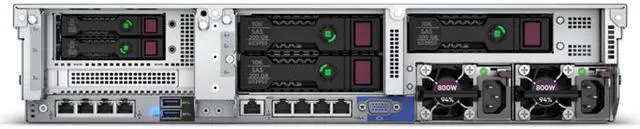 Alt view image 3 of 4 - HPE ProLiant DL380 Gen10 Rack Server System Intel Xeon Silver 32GB HPE DDR4 Smart Memory P56960-B21