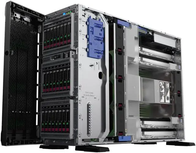 Alt view image 3 of 3 - HPE ProLiant ML350 G10 Tower Server System Intel Xeon Bronze 16GB HPE DDR4 SmartMemory P21786-001