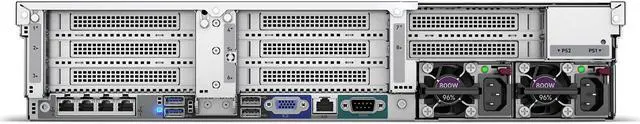 Main image of HPE ProLiant DL560 Gen10 server with two Intel Xeon Gold 5220 Processors, 64 GB Dual Rank Memory, P408i-a storage Controller, Eight Small Form Factor Chassis and one 1600W Power Supply