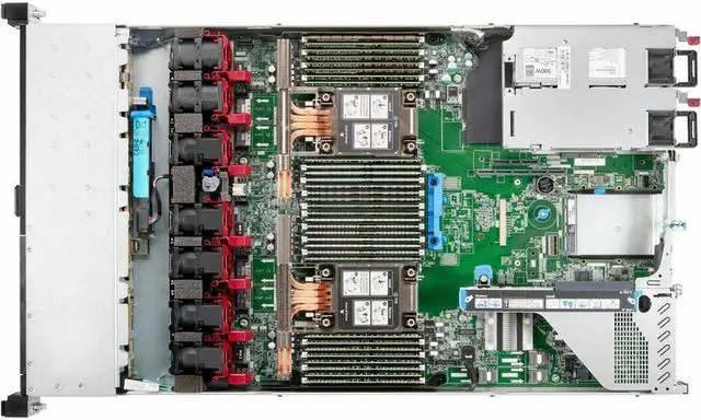 Alt view image 3 of 3 - HPE ProLiant DL360 G10 Plus 1U Rack Server - 1x Intel Xeon Silver 4310 2.10 GHz - 32 GB RAM - 960 GB SSD (2 x 480GB) SSD Configuration - 12Gb/s SAS Controller - Intel C621A Chip  P69299-005
