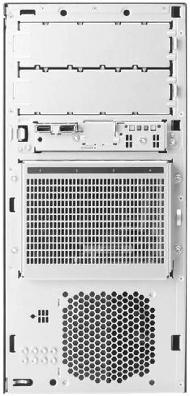 Alt view image 4 of 5 - HPE ProLiant ML30 Gen11 E-2436 2.9GHz 4-core 1P 16GB-U 8SFF-HP 500W PS Server