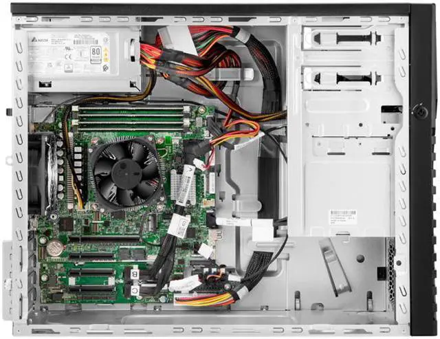 Alt view image 5 of 5 - HPE ProLiant ML30 Gen11 E-2436 2.9GHz 4-core 1P 16GB-U 8SFF-HP 500W PS Server