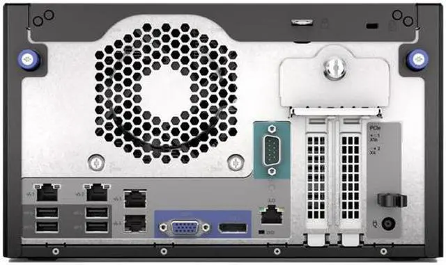 Alt view image 3 of 3 - HPE ProLiant MicroServer Gen11 - Ultra Micro Tower - Intel - Xeon - E-2434 - 3.4GHz - Quad-Core - 5GHz - DDR5 - 16GB RAM - 4400MHz - Power Supply - 180Watt - Gigabit Ethernet- MFG# P68821-001