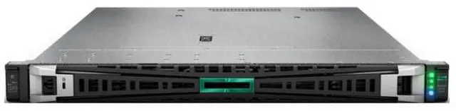 Main image of HPE ProLiant DL325 Gen11 server with one AMD EPYC™ 9124 Processor, 64 GB (2x32 GB) Dual Rank Memory, one HPE MR408i-o Gen11 x8 Lanes 4GB Cache OCP SPDM Storage Controller, 8 SFF drives - P77246-005
