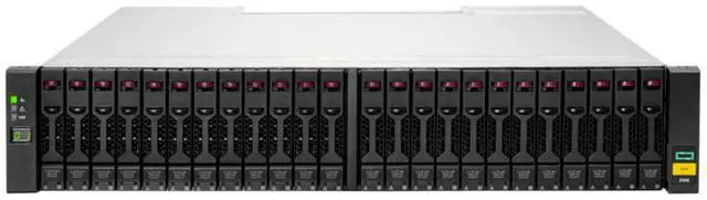 Alt view image 2 of 3 - HPE MSA 2060 SAN Storage System -24xHDD Supported-12 x HDD Installed- 28.80 TB Installed HDD Capacity-12Gb/s SAS-24 x SSD Supported -Clustering Supported - 2 x 10/25 GbE iSCSI Controller - P79248-B25