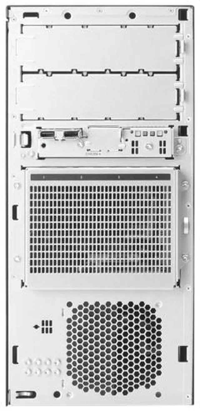 Alt view image 3 of 5 - HPE ProLiant ML30 Gen11 6315P 2.8GHz 4-Core / 1x16G / 4LFF NHP / 2x1TB SATA HDD / 1GbE / 1x350W PS Tower Server
