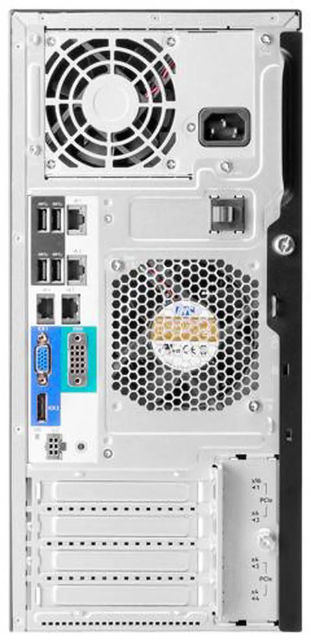 Alt view image 4 of 5 - HPE ProLiant ML30 Gen11 6315P 2.8GHz 4-Core / 1x16G / 4LFF NHP / 2x1TB SATA HDD / 1GbE / 1x350W PS Tower Server
