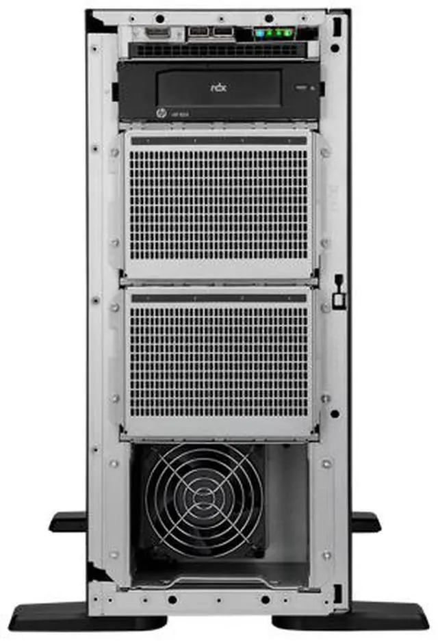 Alt view image 4 of 8 - HPE ProLiant ML110 Gen11 5416S 2.0GHz 16-Core / 2x32G / 8SFF / 2x960GB SATA SSD / 1GbE / MR408i-o / 2x800W PS Tower Server
