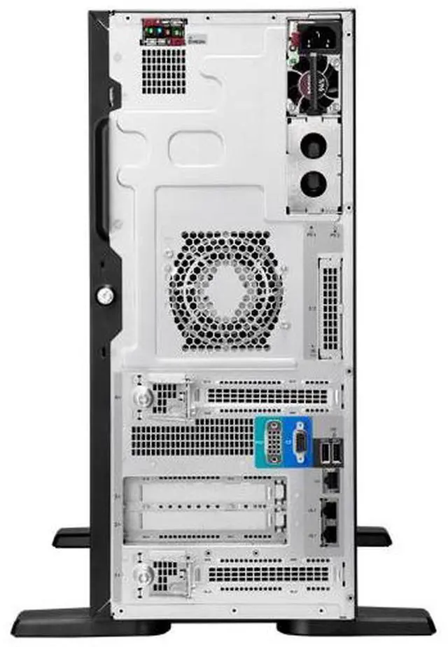 Alt view image 3 of 3 - HPE P84151-005 ProLiant ML110 Gen11 4510 2.4GHz 12-Core / 1x32GB / 8SFF / 2x480GB SATA SSD / 2x800W PS Tower Server