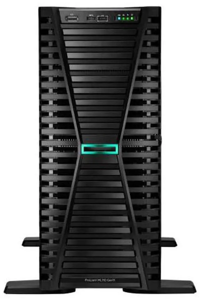 Main image of HPE P84151-005 ProLiant ML110 Gen11 4510 2.4GHz 12-Core / 1x32GB / 8SFF / 2x480GB SATA SSD / 2x800W PS Tower Server