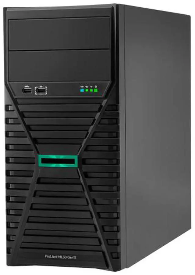 Main image of HPE ProLiant ML30 Gen11 6325P 3.5GHz 4-Core 1P 1x32GB 8SFF MR216i-p 1GbE 2x960GB SATA SSD 2x500W PS Tower Server