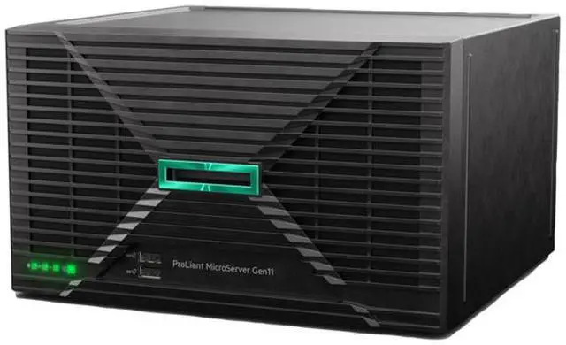 Alt view image 2 of 3 - HPE ProLiant MicroSvr Gen11 6315P 2.8GHz 4-Core 1x16GB 4LFF-NHP iLO KIT 1GbE 1x180W PS Micro Server