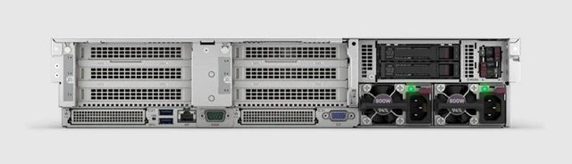 Alt view image 3 of 4 - HPE ProLiant DL385 Gen11 9124 3.0GHz 16-Core 1P 2x32GB-R 8SFF MR408i-o BCM5719 1GbE 2x480GB SATA SSD 2x800W PS Rack Server - P86277-005
