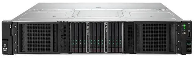 Main image of HPE ProLiant DL340 Gen12 6505P 2.2GHz 12-Core 1P 1x64GB-R 8SFF MR408i-o BCM5719 1GbE 2x480GB SATA SSD 2x1000W PS Rack Server